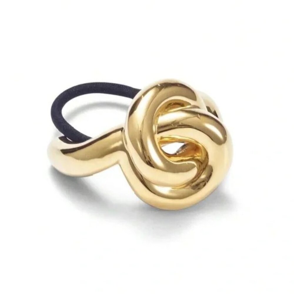 Metal Knot Hair Tie - Picture 2 of 3
